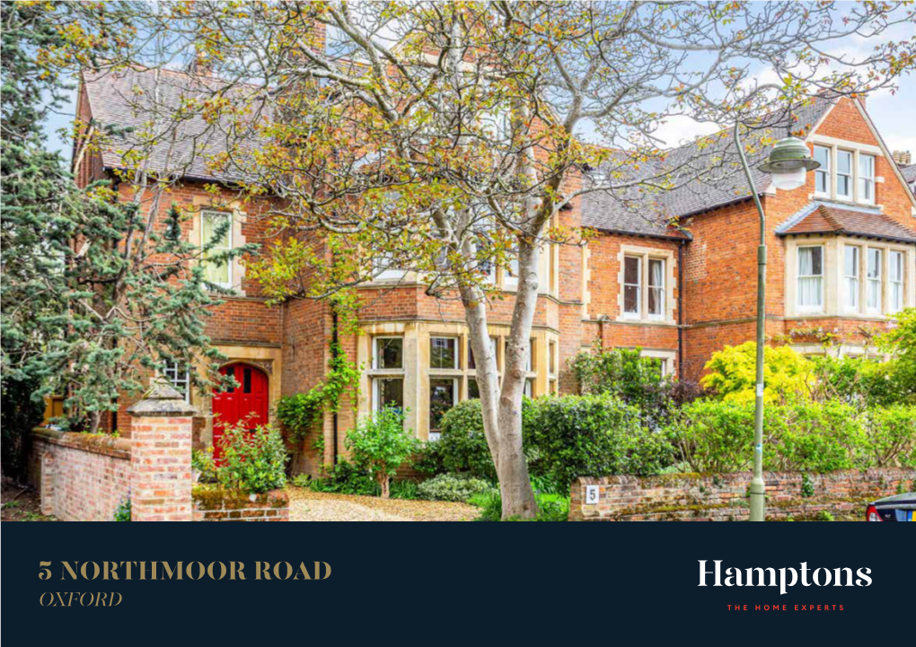 5 Northmoor Road Oxford