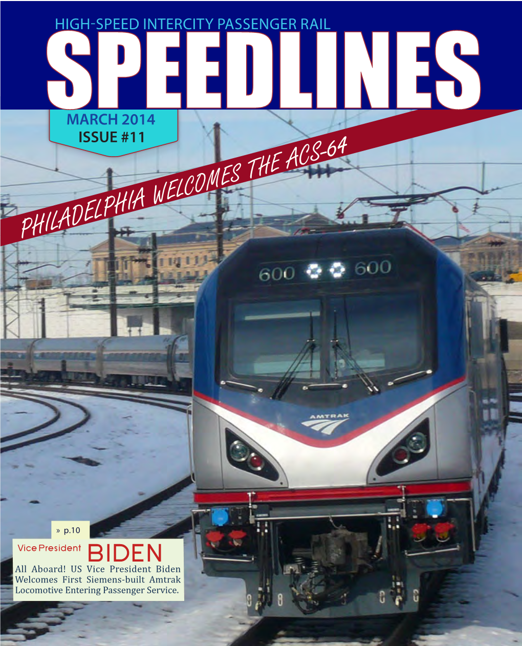 SPEEDLINES, Issue #11, High-Speed Intercity Passenger