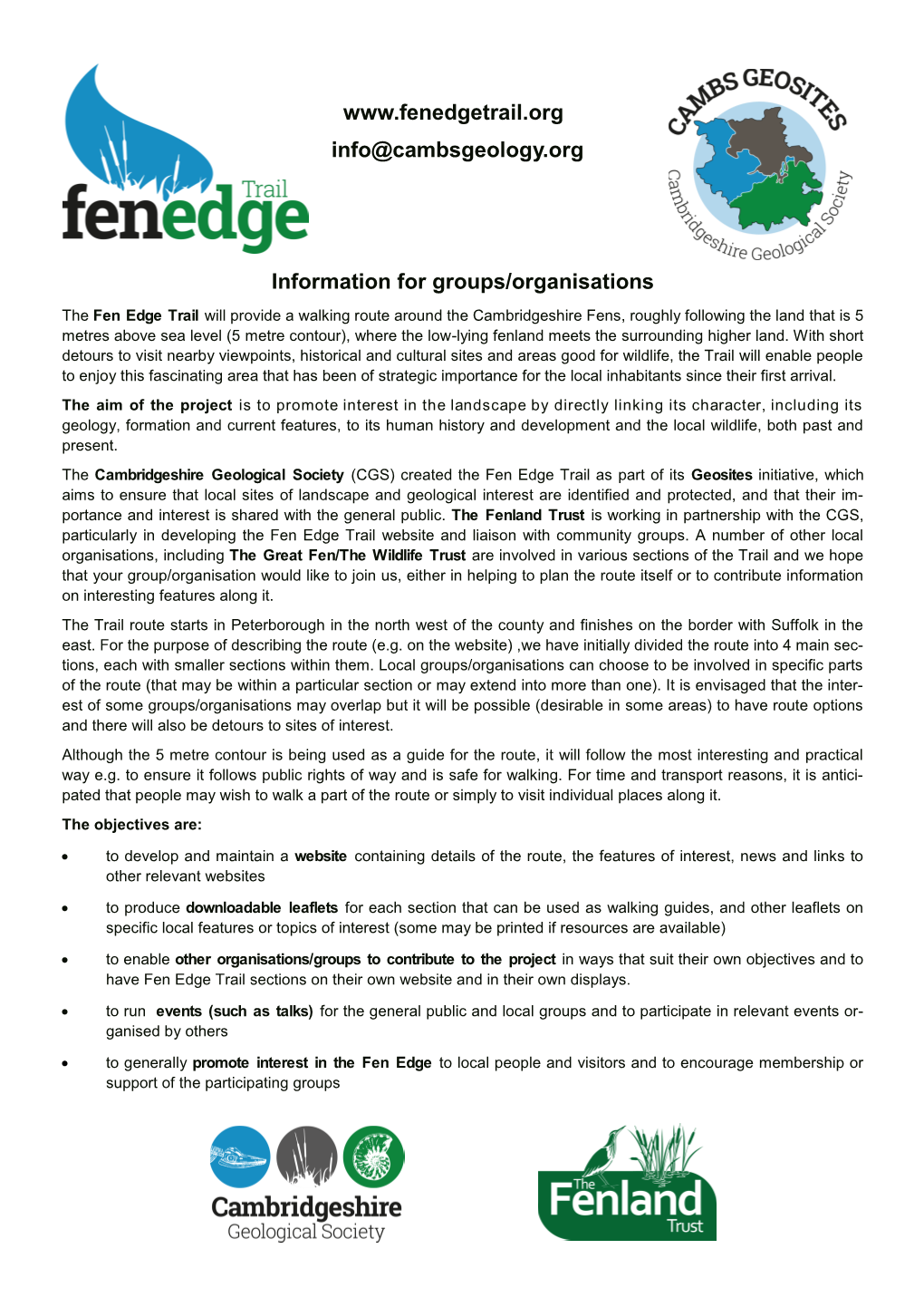 Fen-Edge-Trail-Information-For-Groups.Pdf