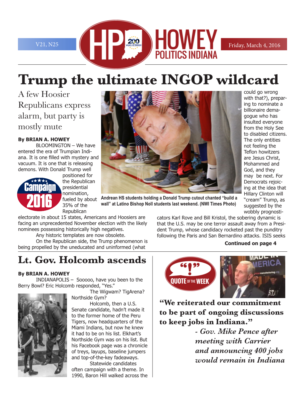 Trump the Ultimate INGOP Wildcard