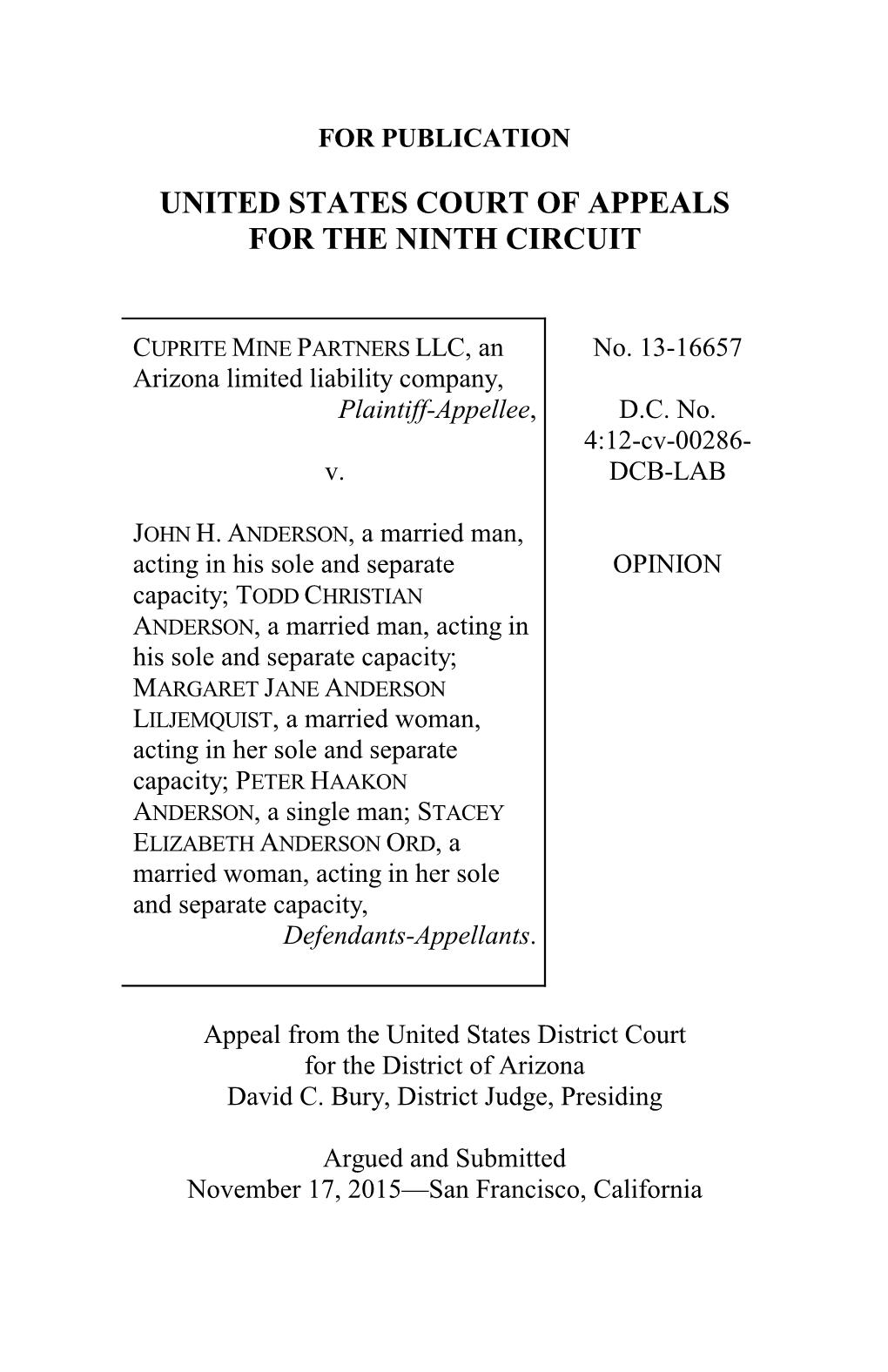 United States Court of Appeals for the Ninth Circuit