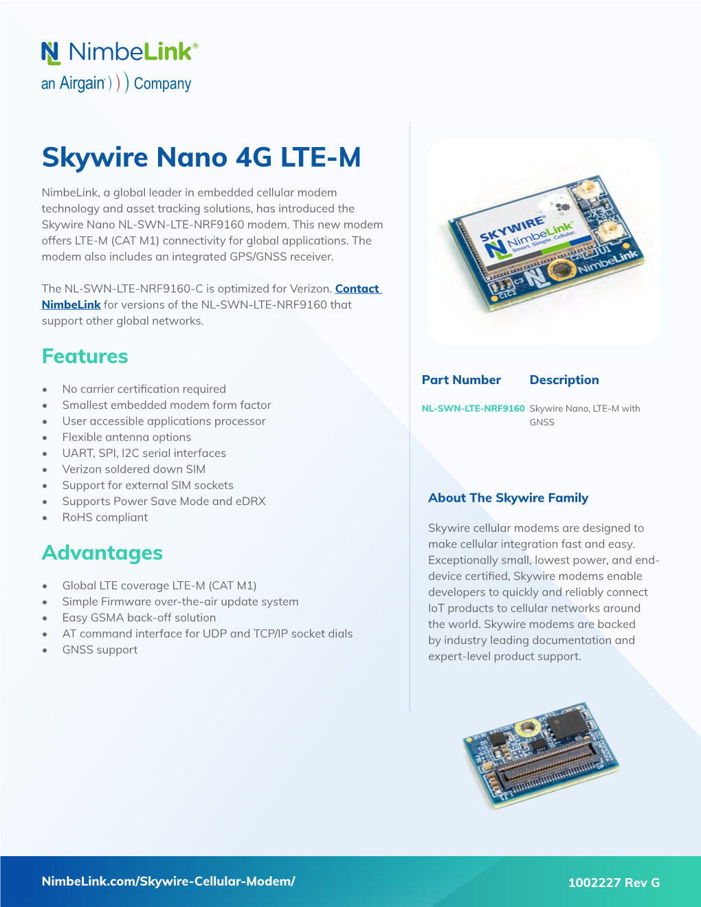 Skywire Nano 4G LTE-M