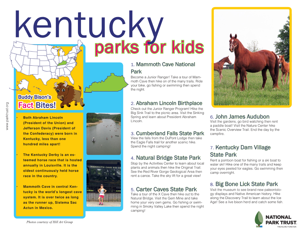 Kentucky Parks for Kids