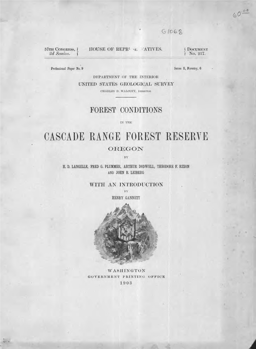 Cascade Range Forest Reserve