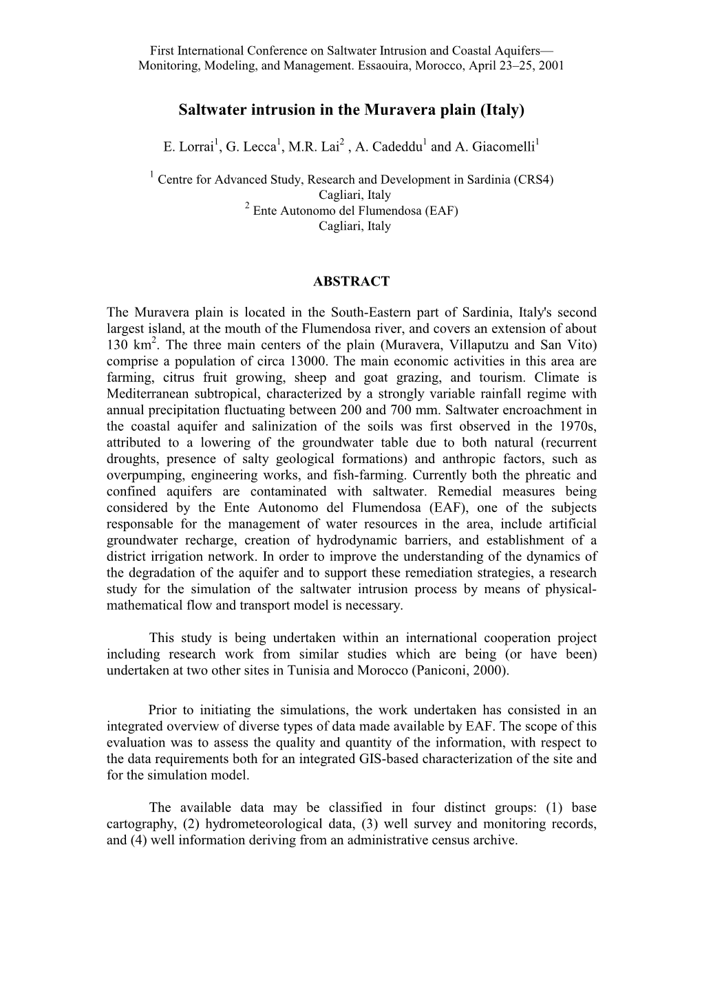 Estimatimg Aquifer Salinity from Airborne Electromagnetic