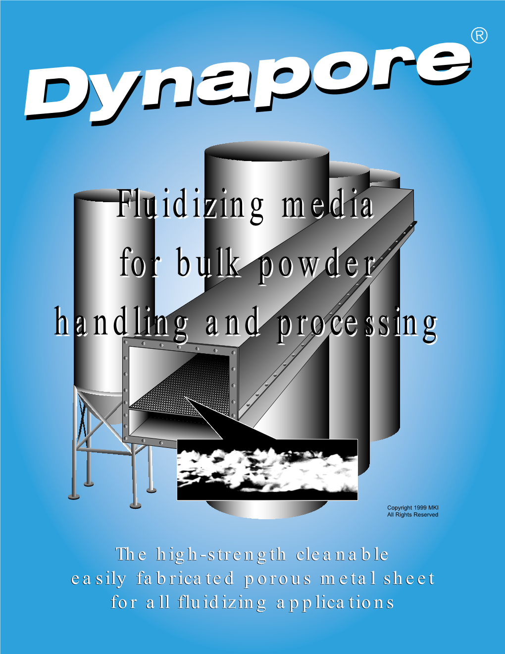 Fluidizing Media for Bulk Powder Handling and Processing