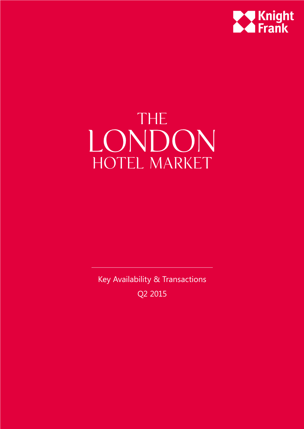 London HOTEL MARKET