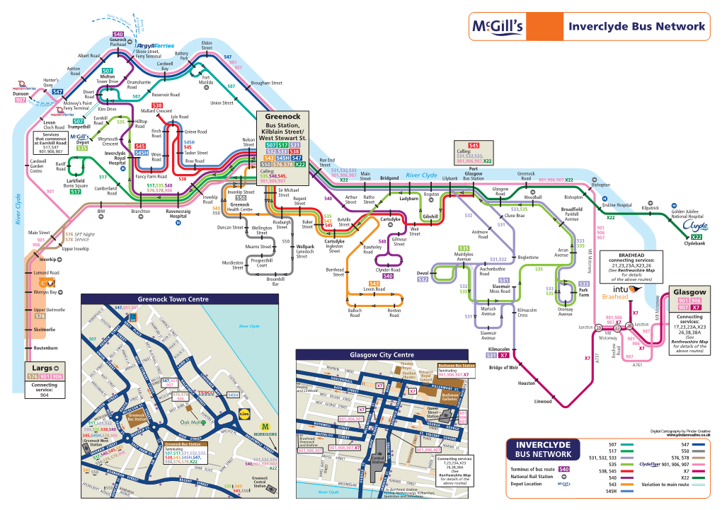 Inverclyde Bus Network