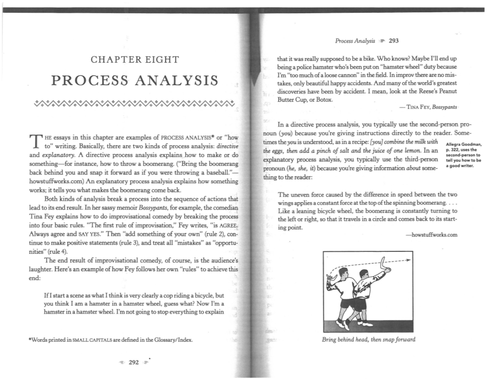 PROCESS· ANALYSIS Takes, Only Beautiful Happy Accidents