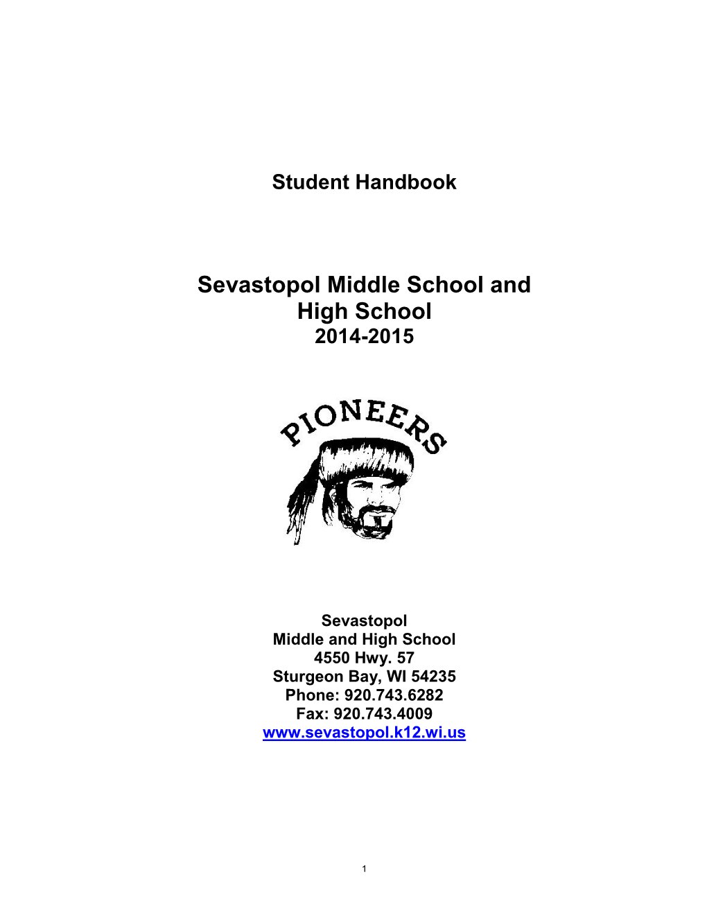 Student Handbook