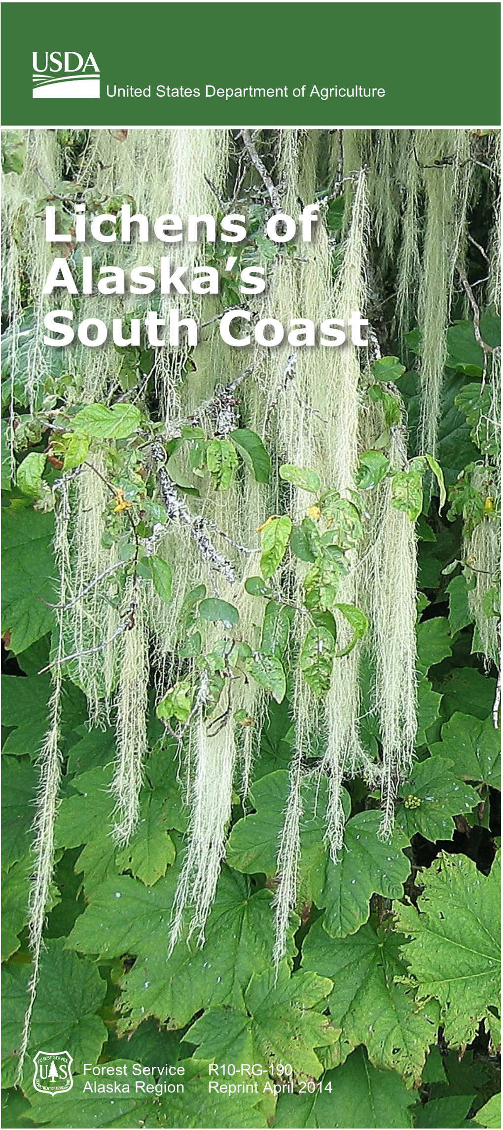 Lichens of Alaska's South Coast