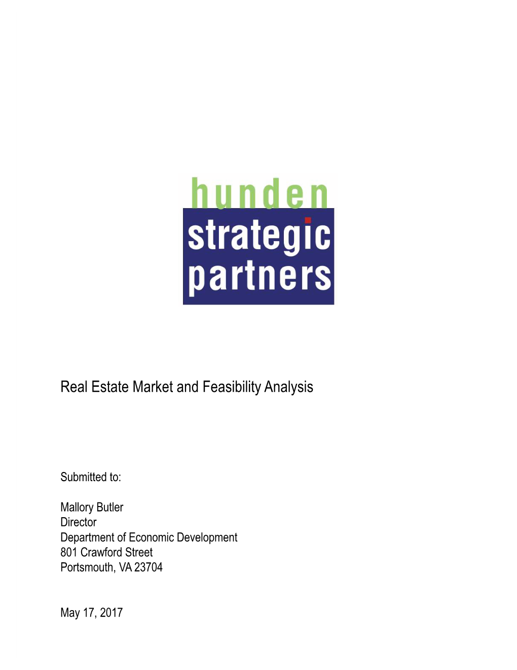 Real Estate Market and Feasibility Analysis