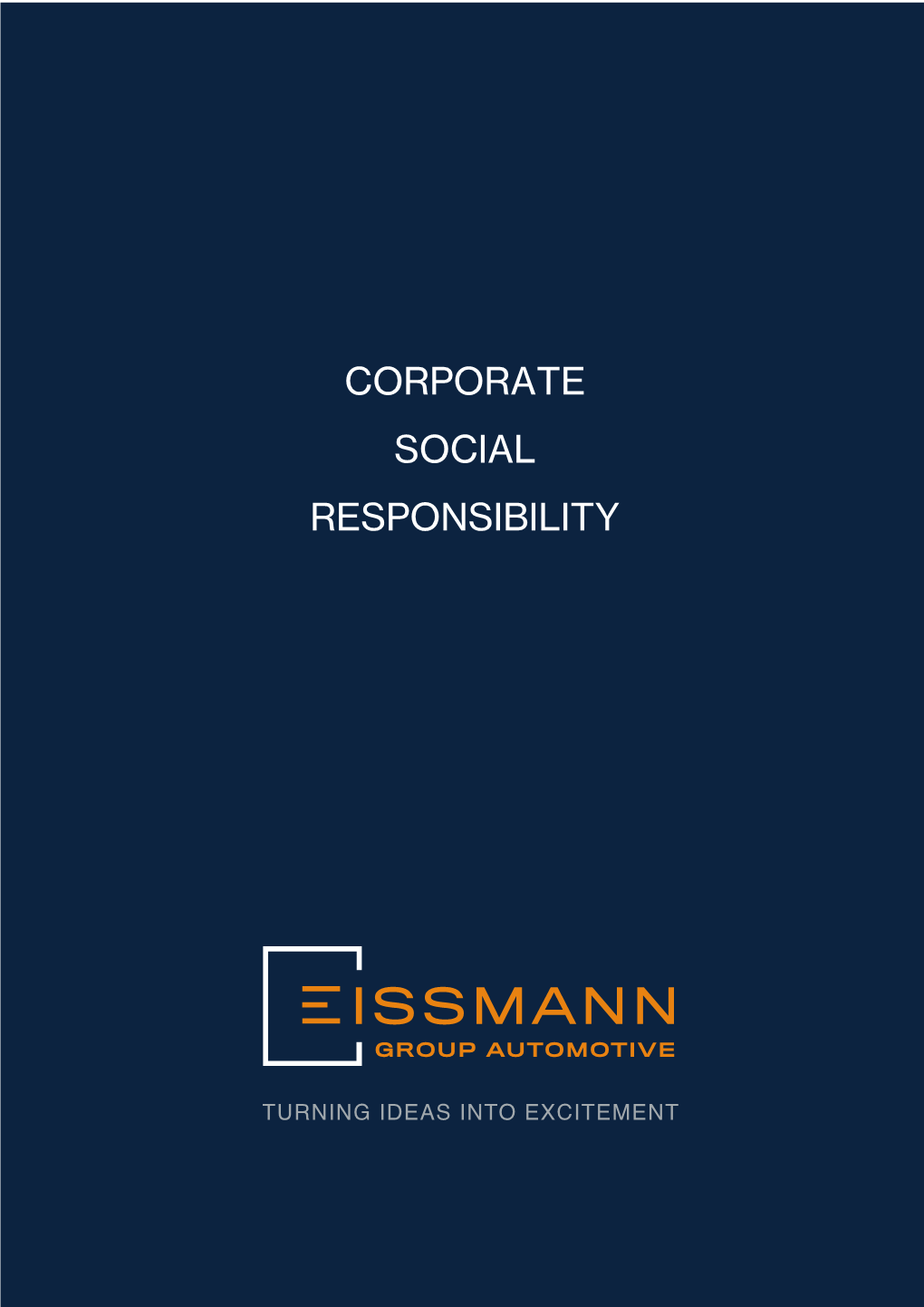 Corporate Social Responsibility