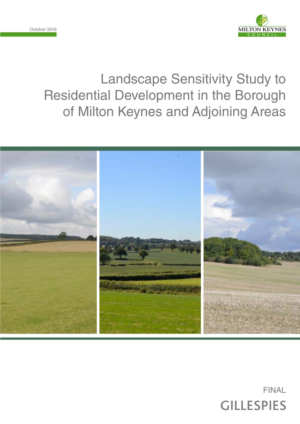 MK Landscape Sensitivity Study to Residential Development
