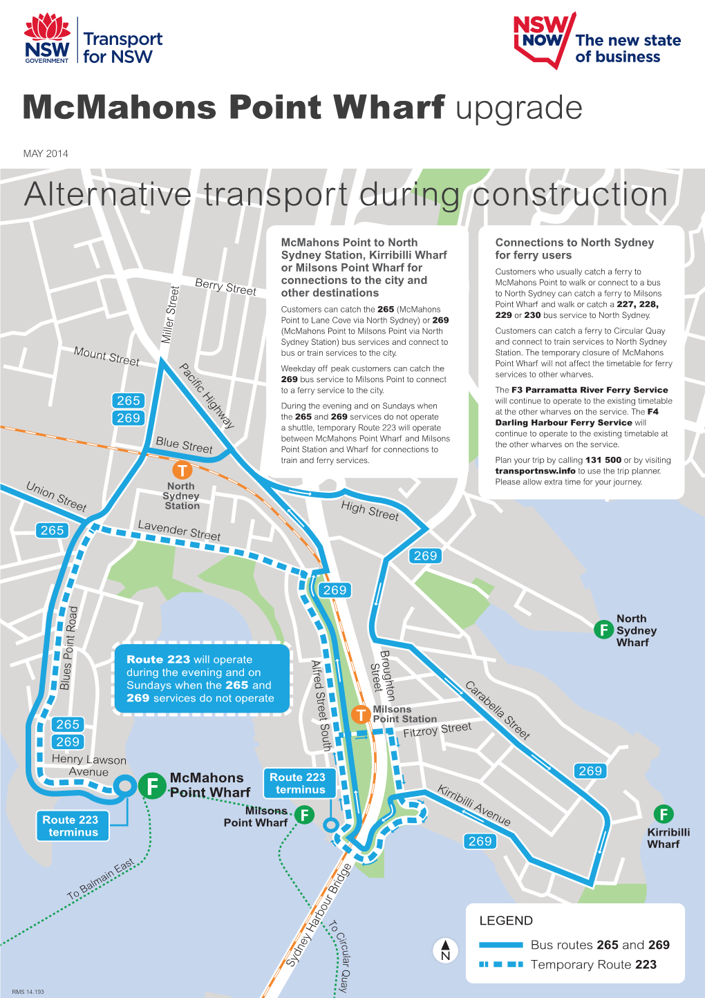 Mcmahons Point Wharf Upgrade