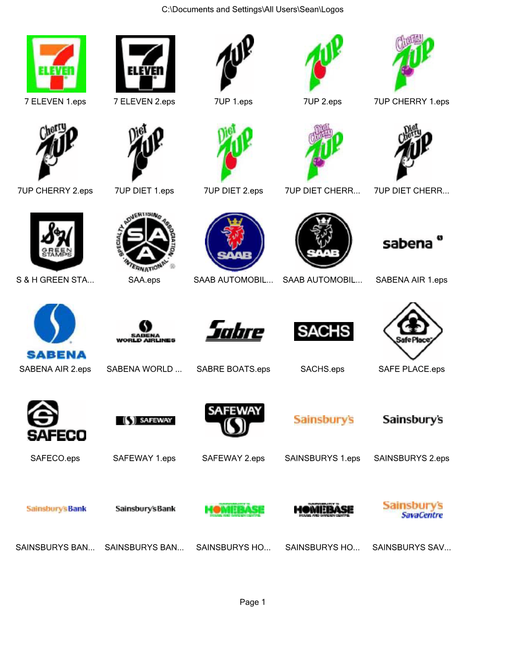 C:\Documents and Settings\All Users\Sean\Logos