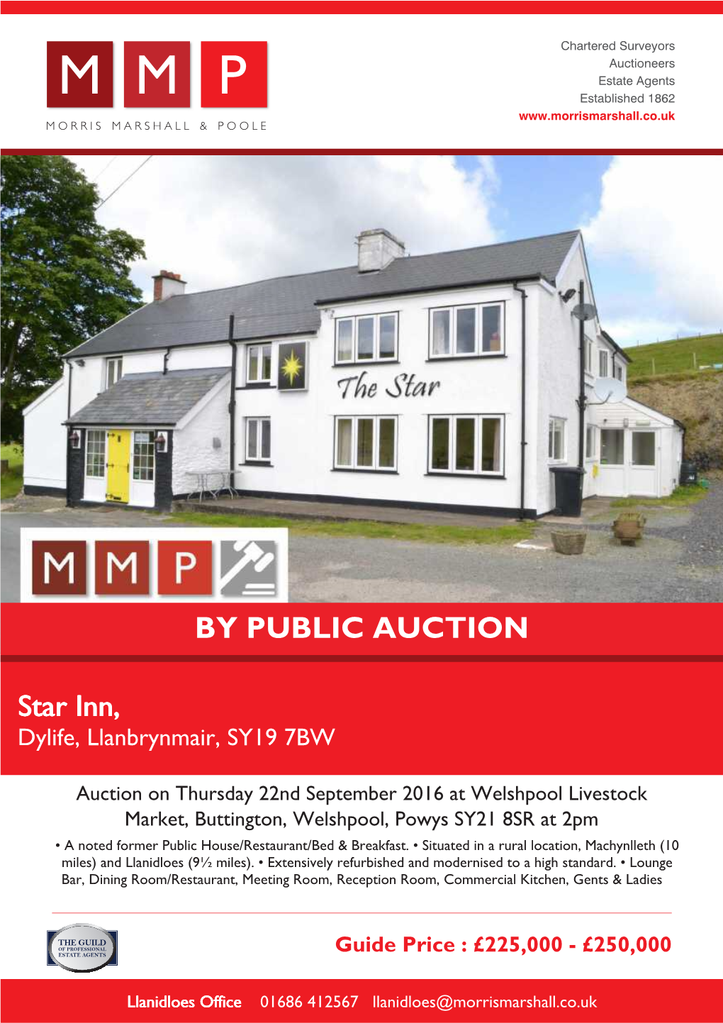 Star Inn, by PUBLIC AUCTION