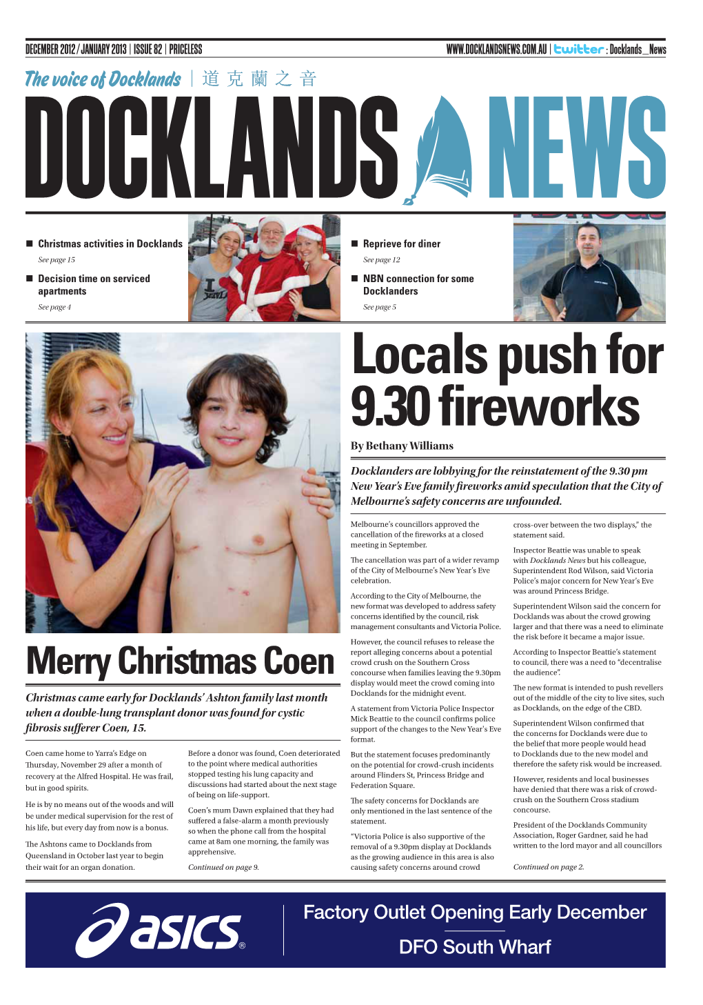 Locals Push for 9.30 Fireworks