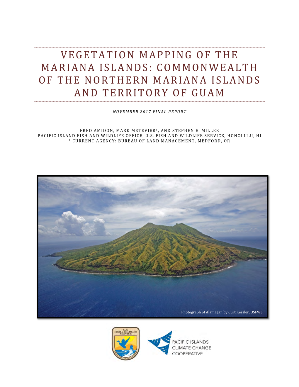 Vegetation Mapping of the Mariana Islands: Commonwealth of the Northern Mariana Islands and Territory of Guam