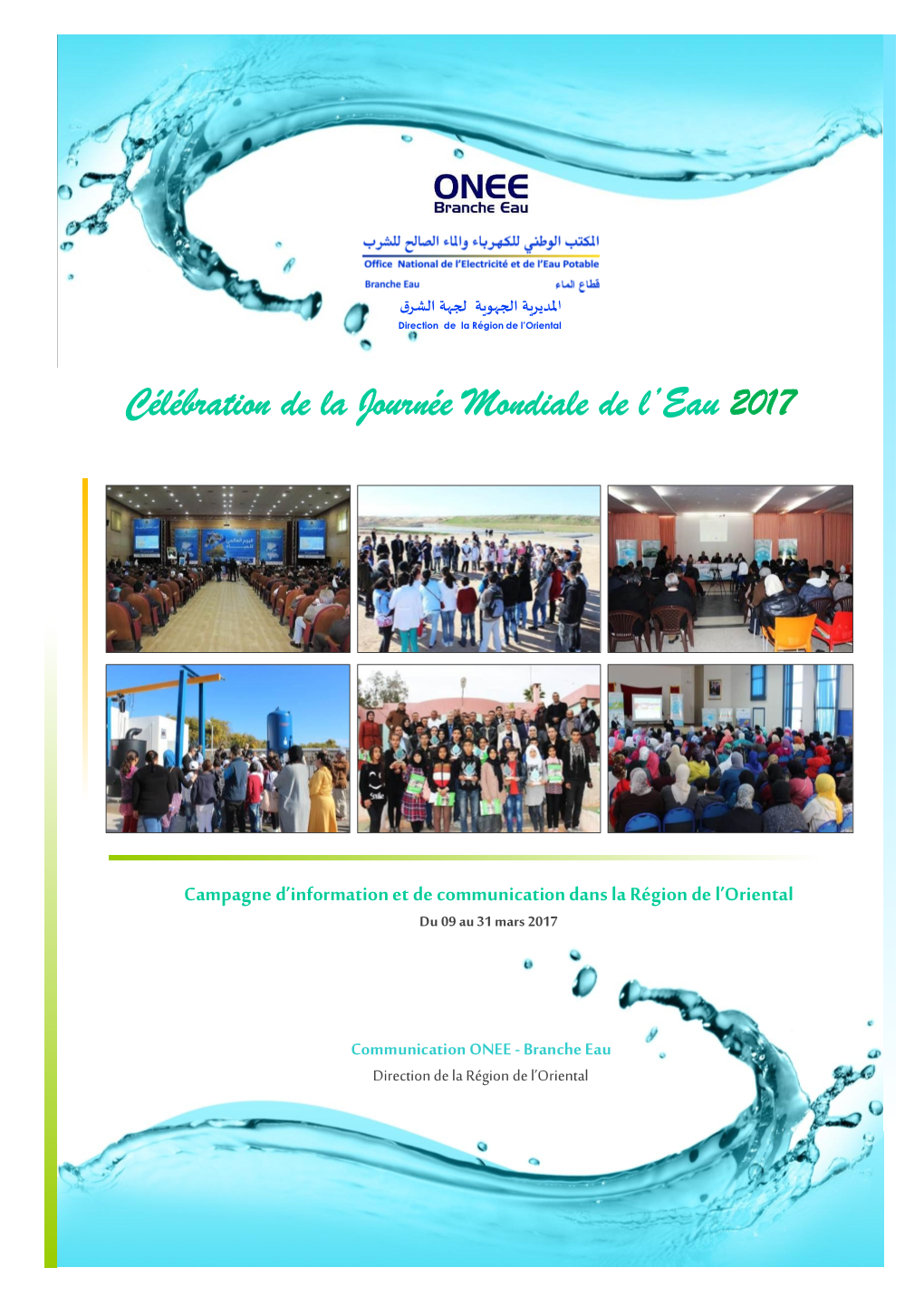 Célébration De La Journée Mondiale De L'eau 2017