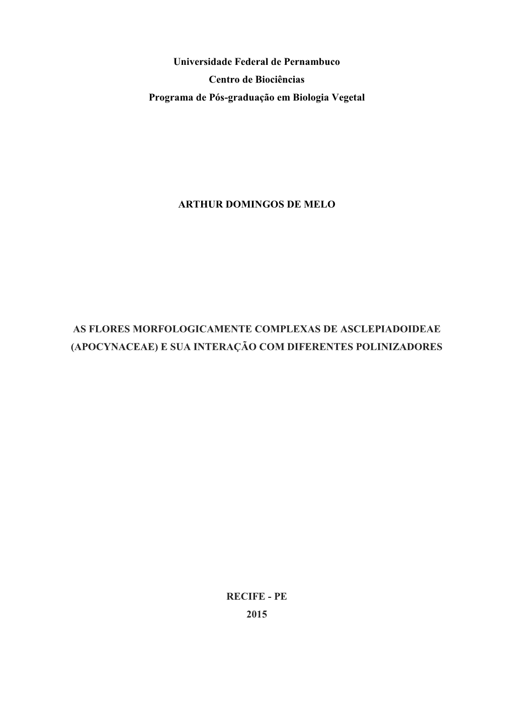 DISSERTAÇÃO Arthur Domingos De Melo.Pdf