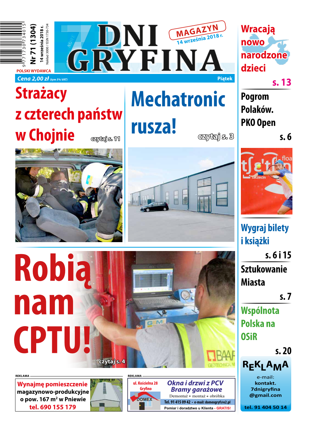 Mechatronic Rusza! Nej Z Morynia Oraz Cedyni, ZRM Policja