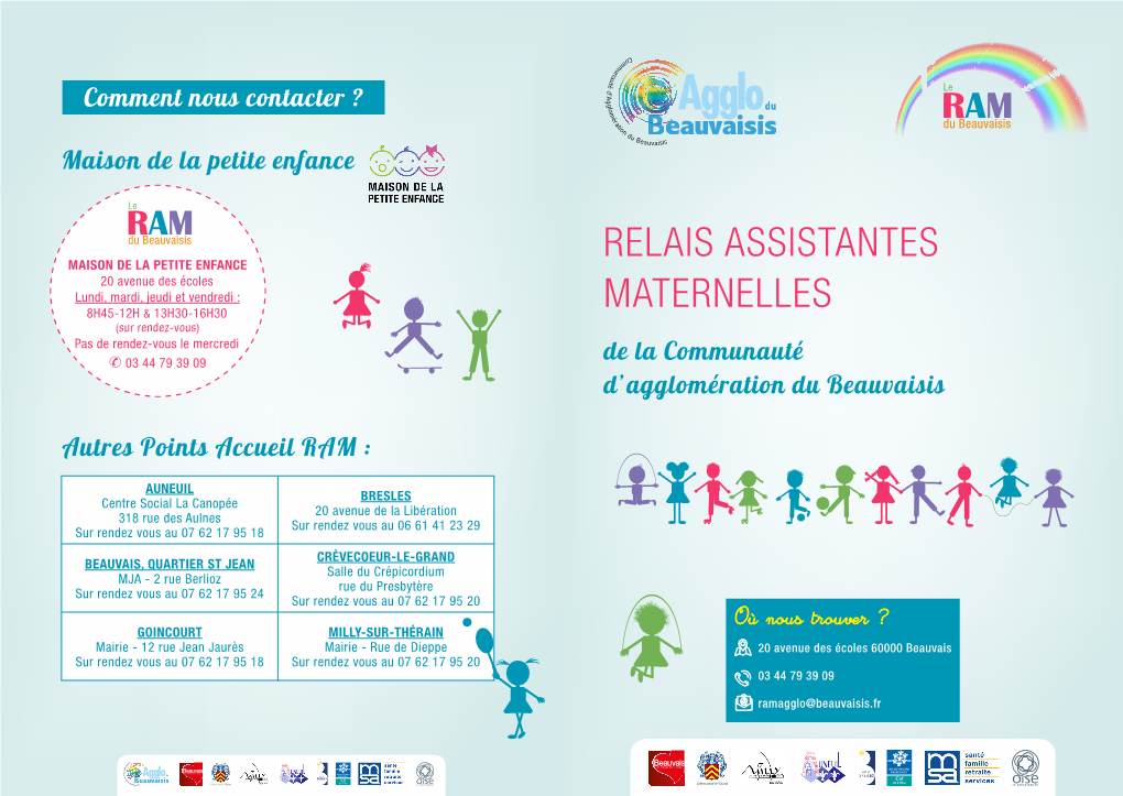 Relais Assistantes Maternelles Est Un Service D’Information Sur Les Différents Modes D’Accueil Pour Maison De L’Ensemble Du Territoire