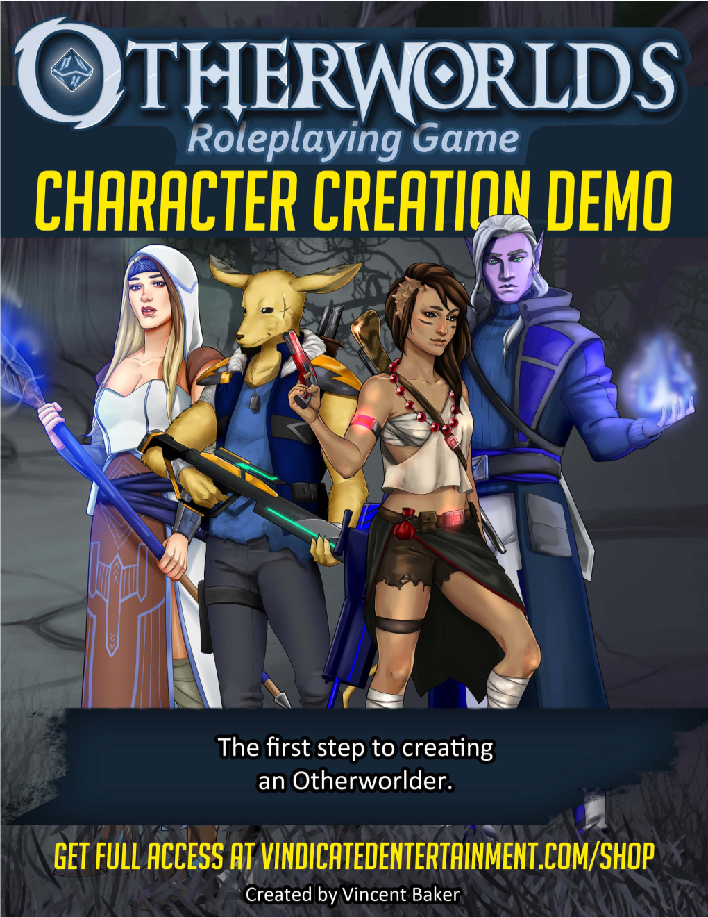 Character Creation Demo, Is Free and May Be Printed for Personal Use