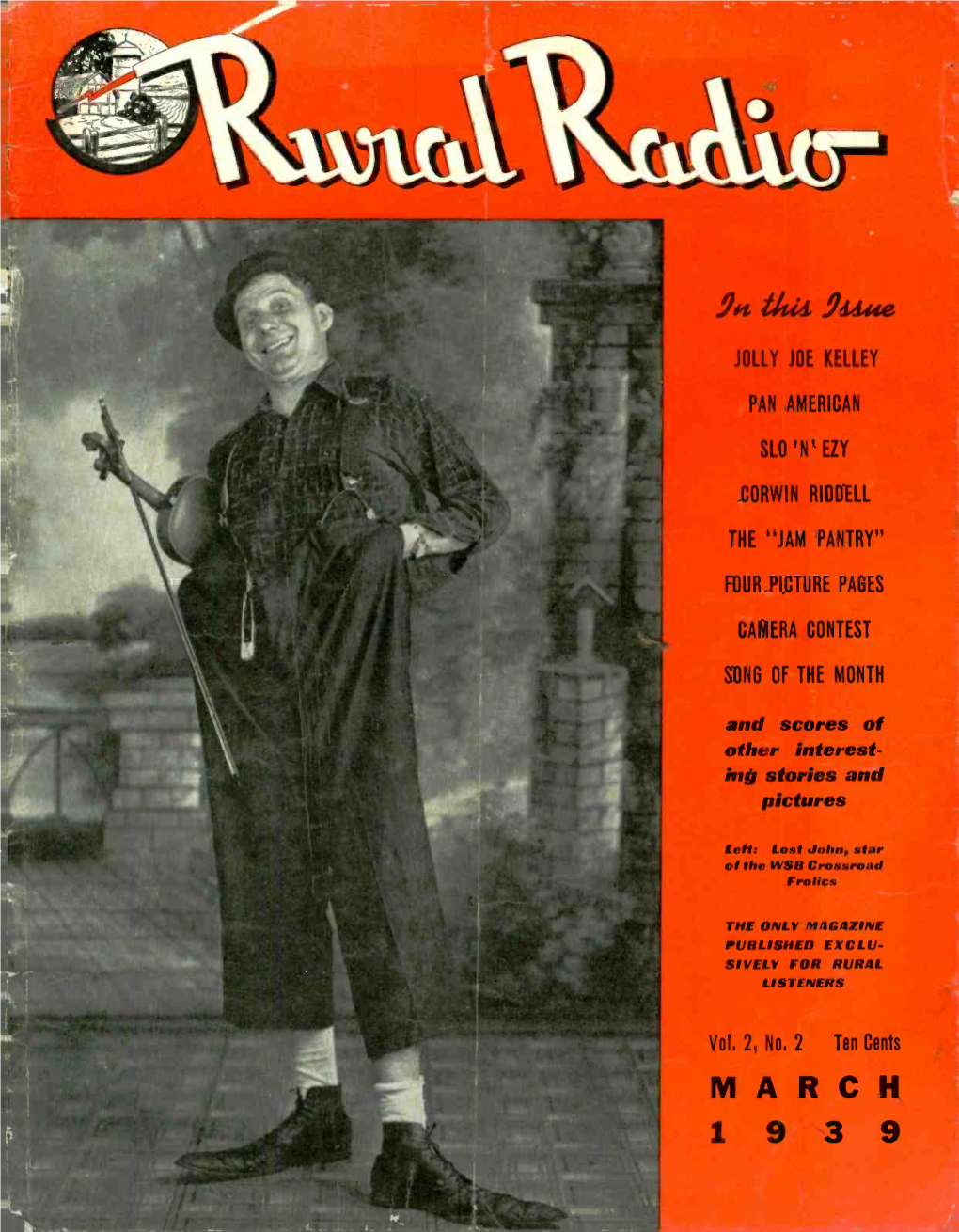 M a R C H 1 9 3 9 Posed Radio Talk