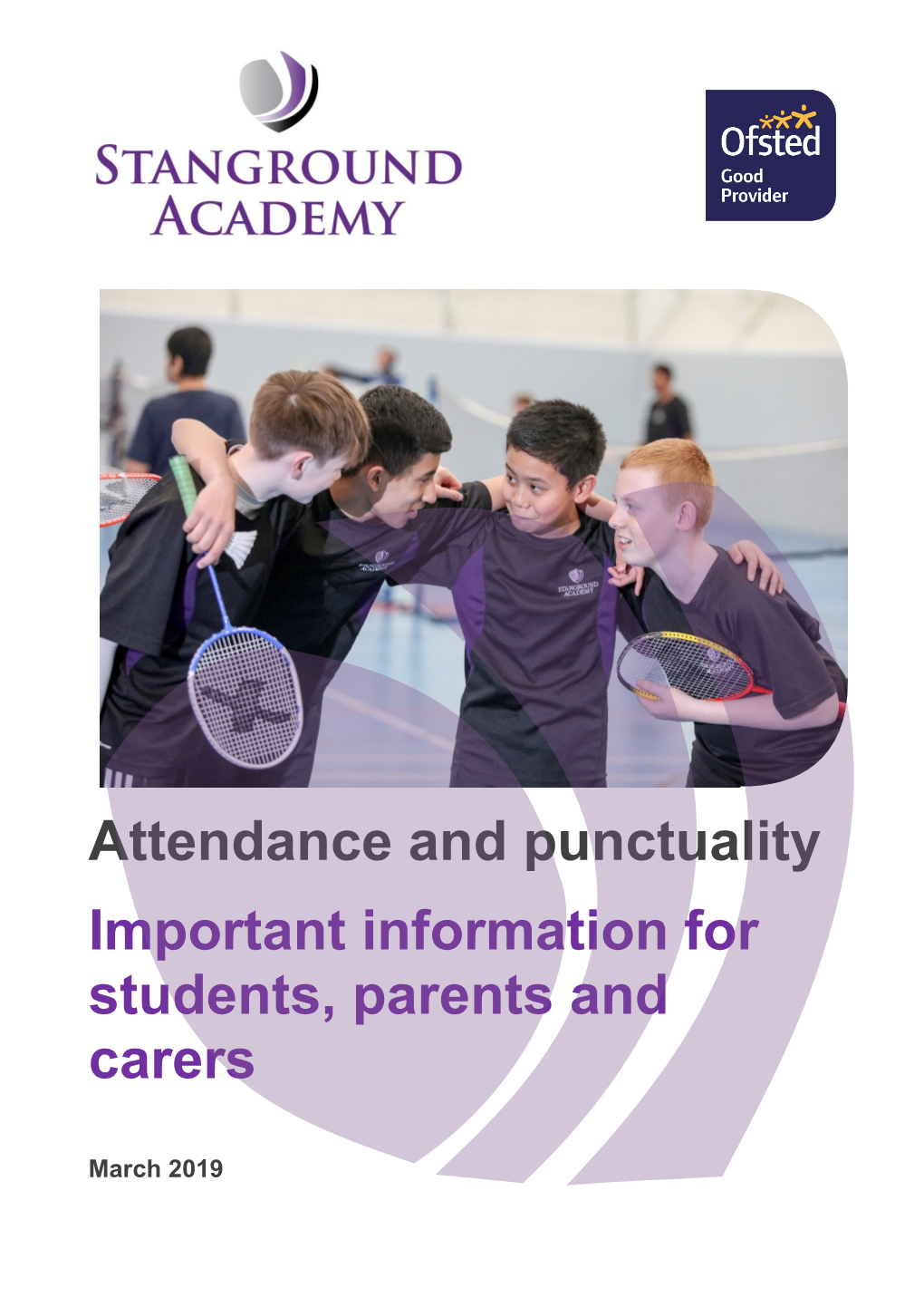 Important Information for Students, Parents and Carers