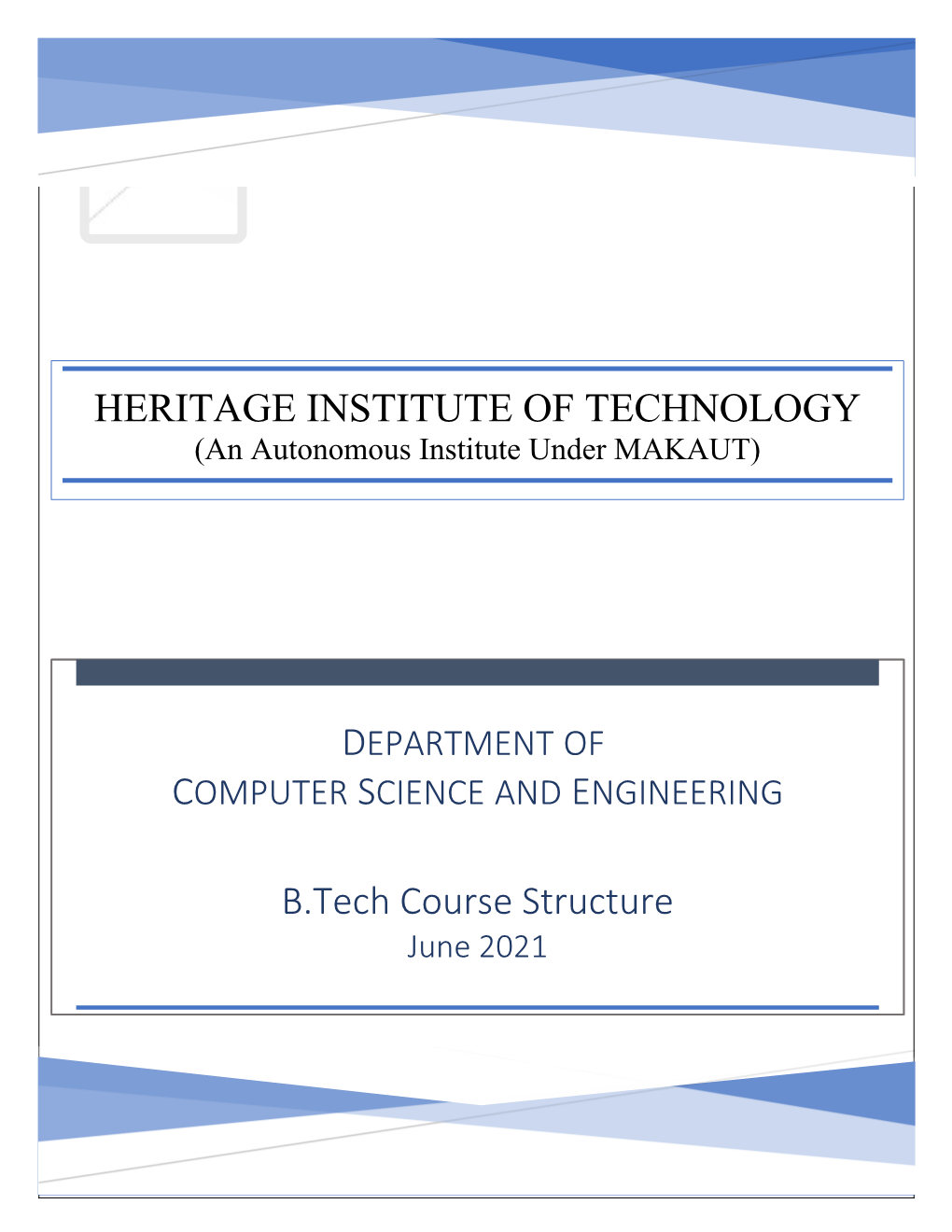 B.Tech(2018 Onwards)