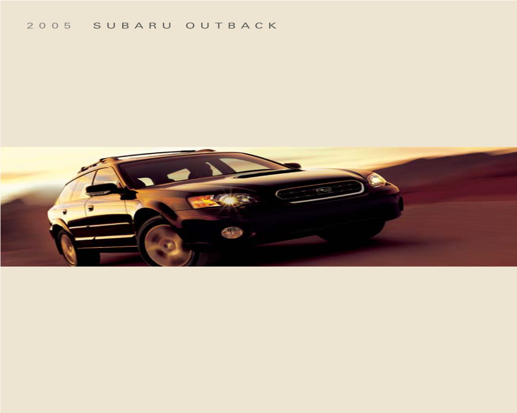 Outback Brochure