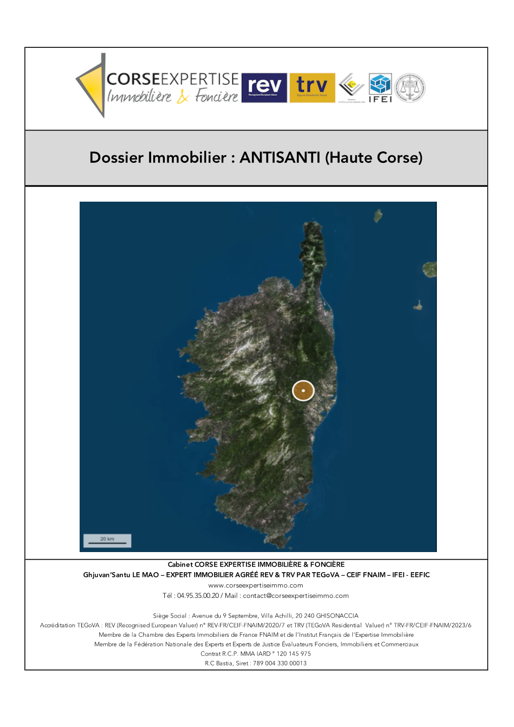 ANTISANTI (Haute Corse)