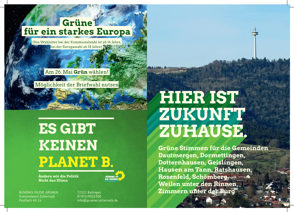 Grüne Für Ein Starkes Europa