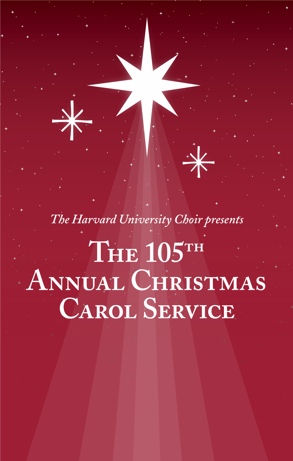 The 105Th Annual Christmas Carol Service