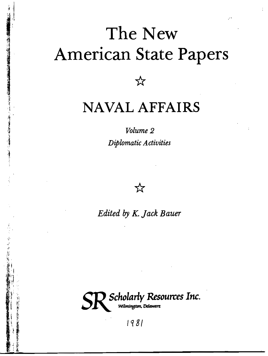 Naval Affairs
