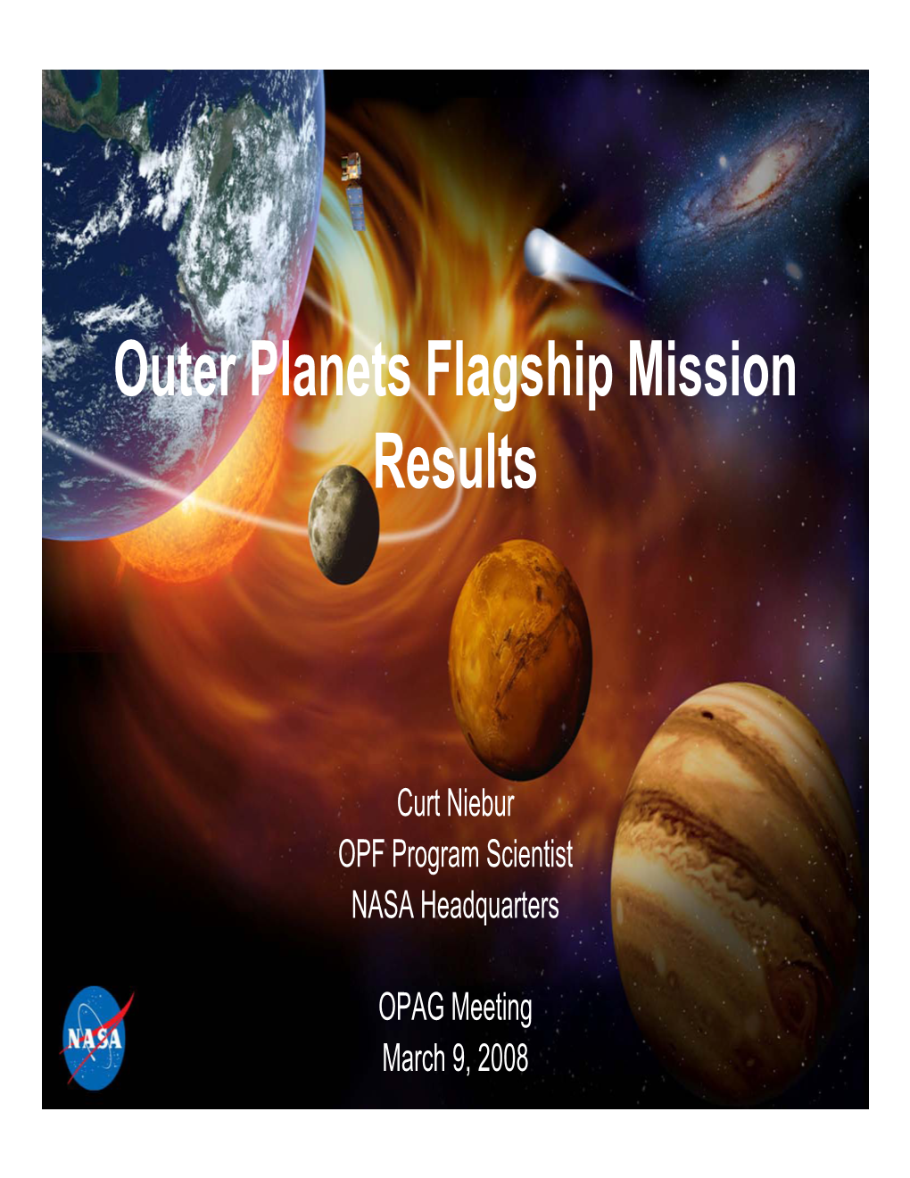 Outer Planets Flagship Mission Results