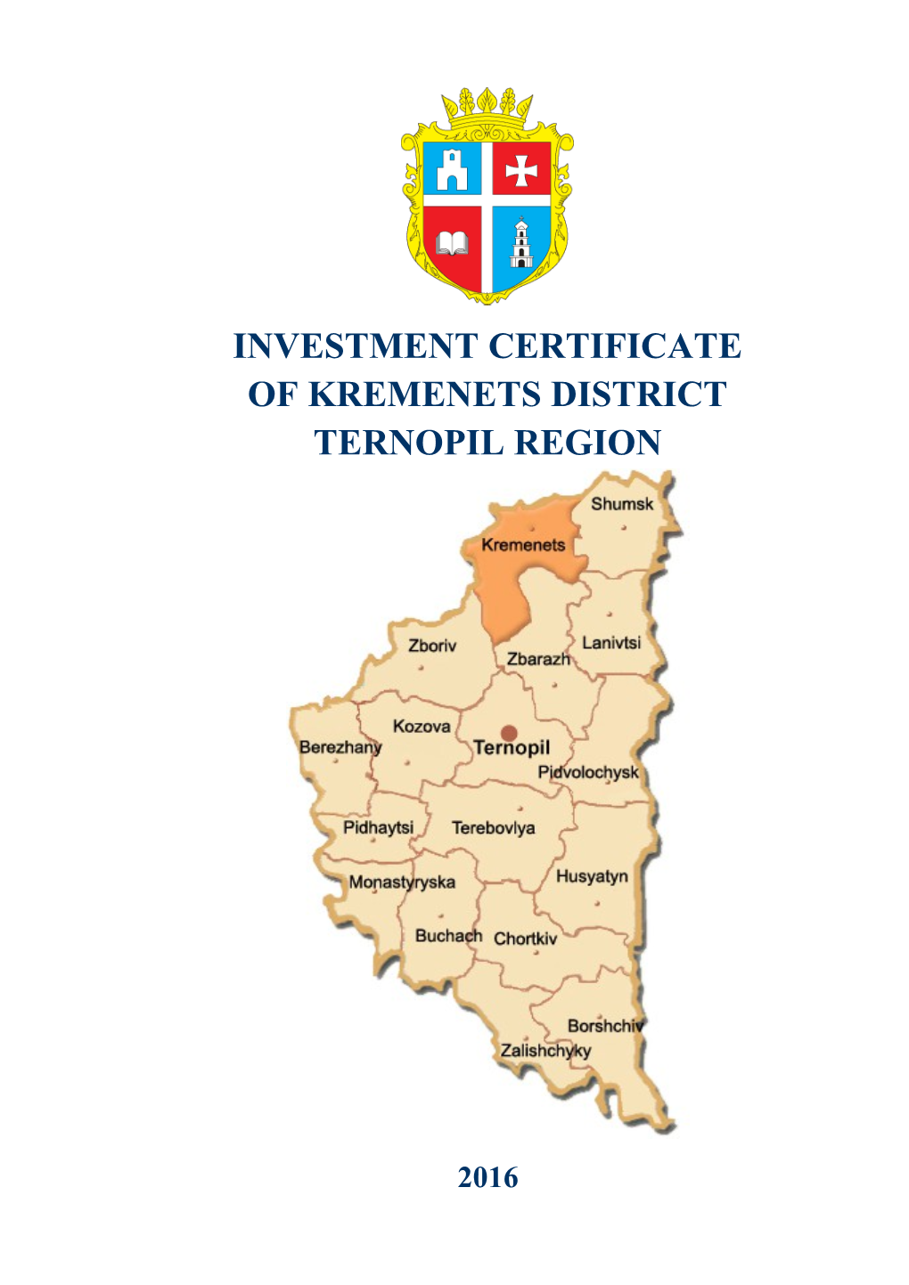 Investment Certificate