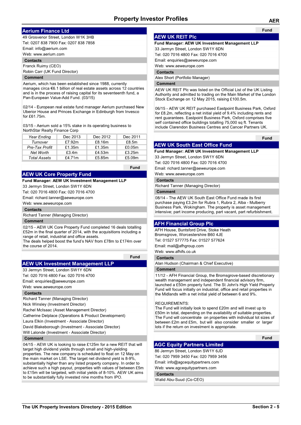 Property Investor Profiles AER