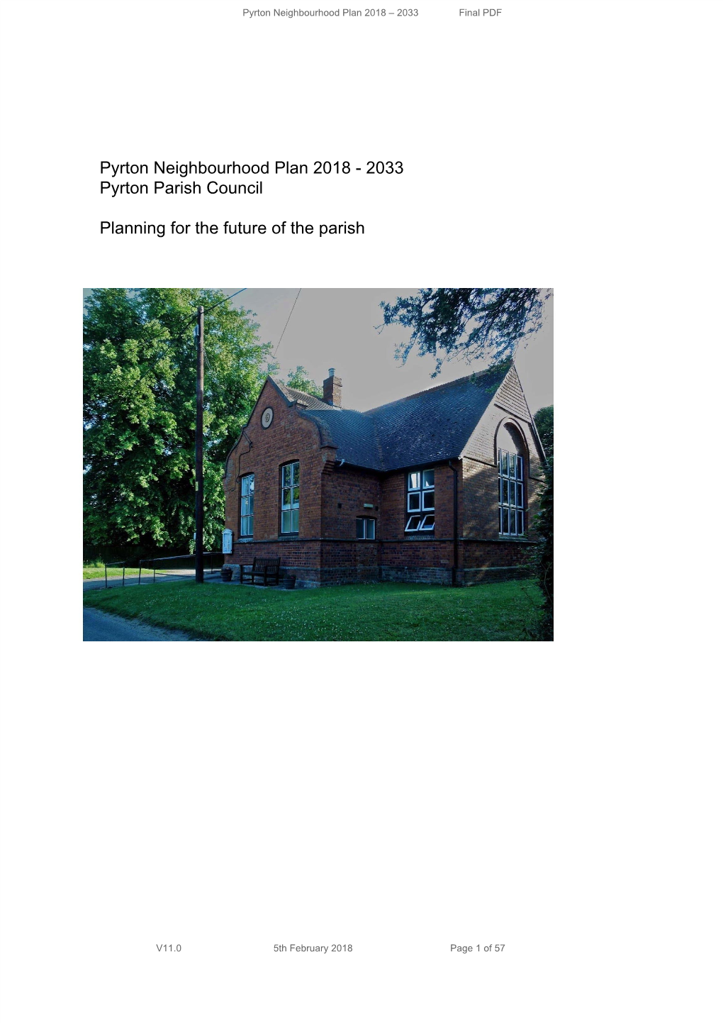 Pyrton Neighbourhood Plan 2018 – 2033 Final PDF