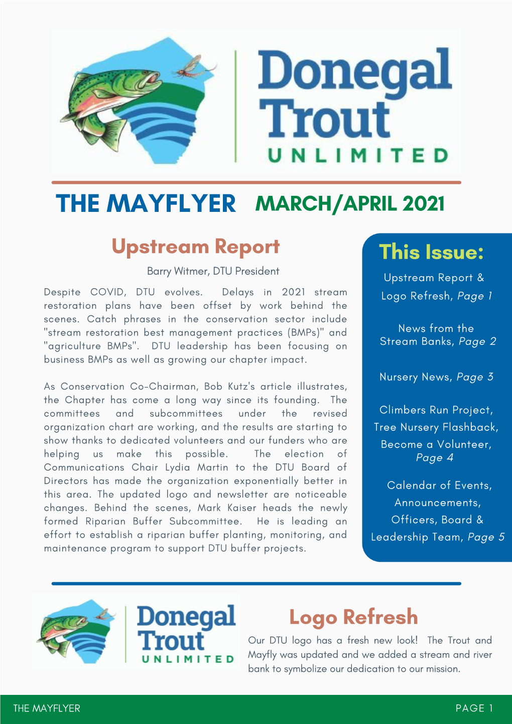 DTU Newsletter March/April 2021 Final