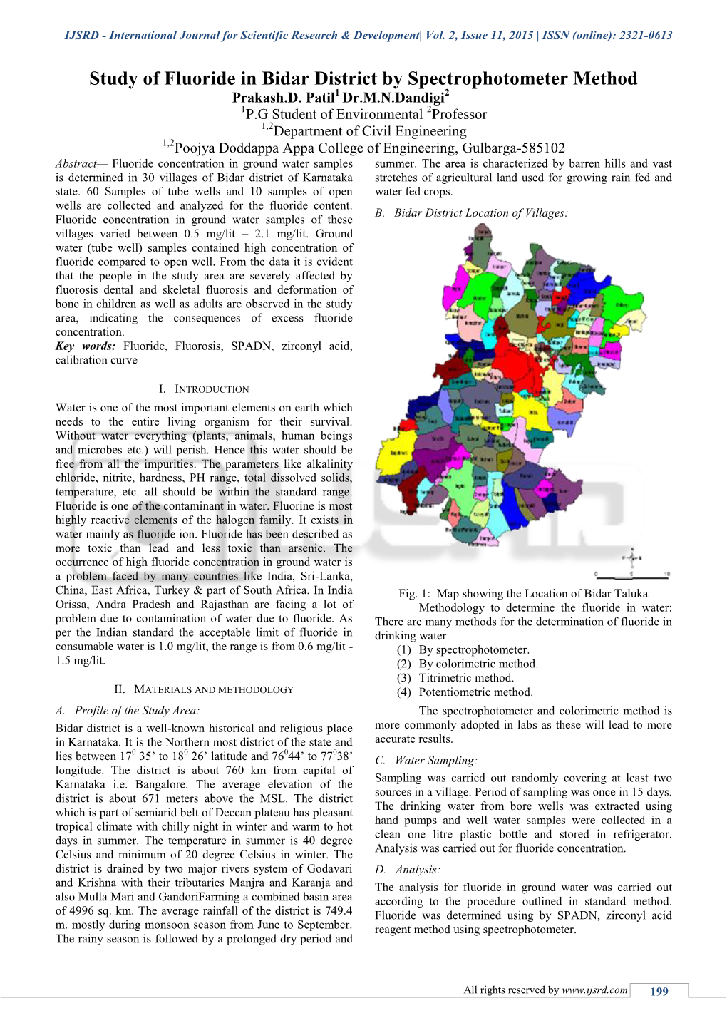 International Journal for Scientific Research & Development