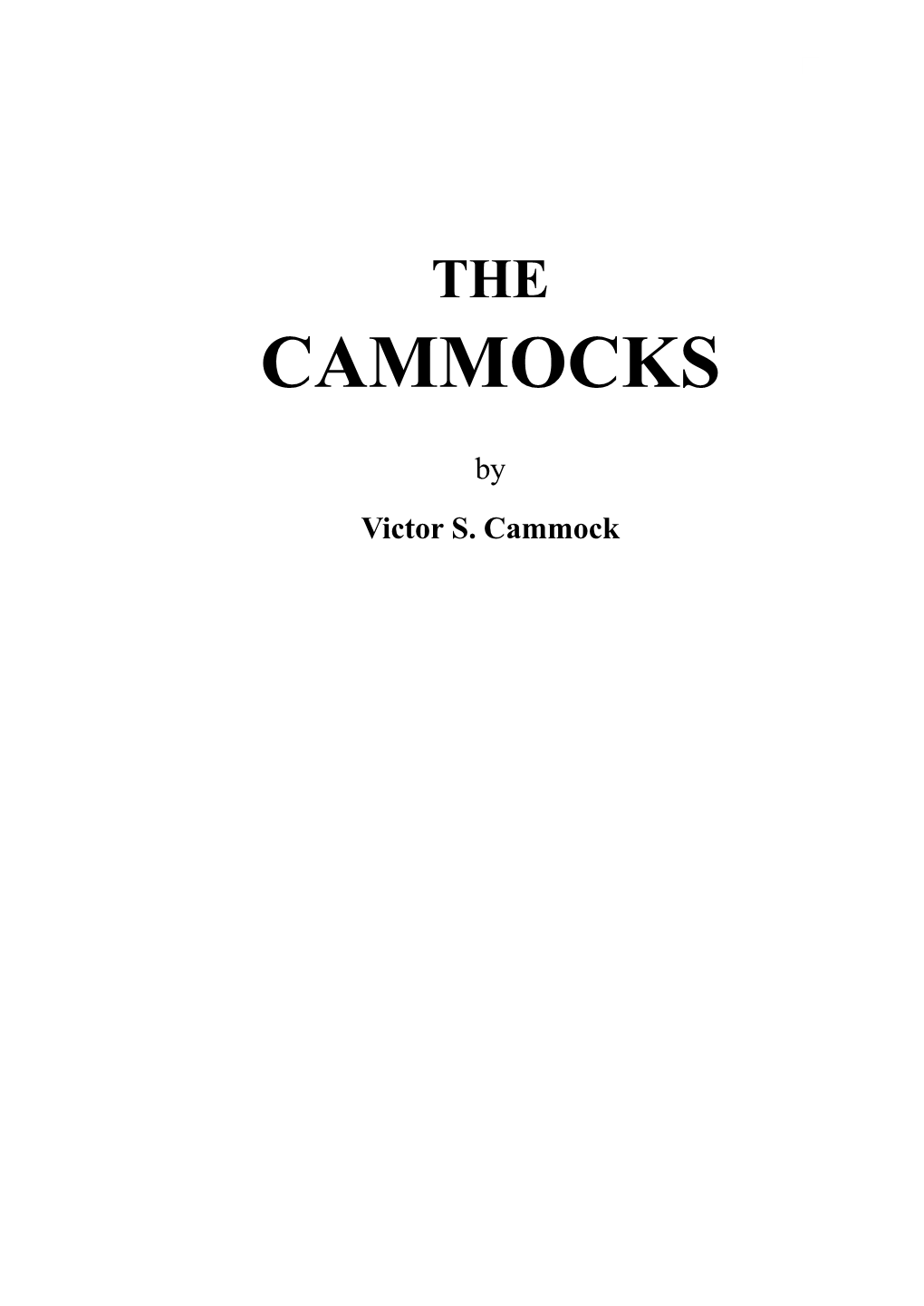 The Cammocks