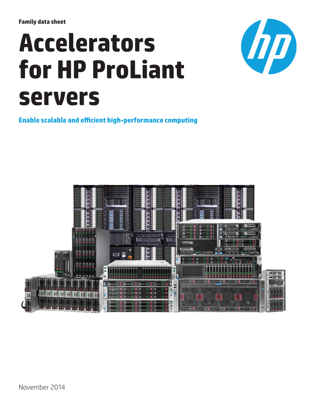 Accelerators for HP Proliant Servers Enable Scalable and Efficient High-Performance Computing
