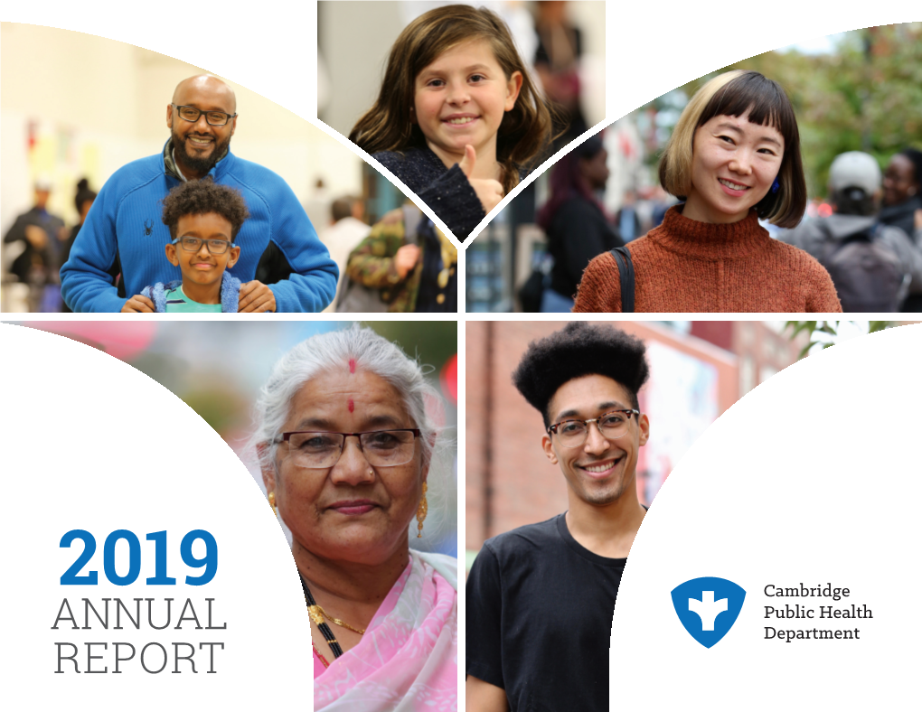 Cambridge Public Health Department Annual Report, 2019