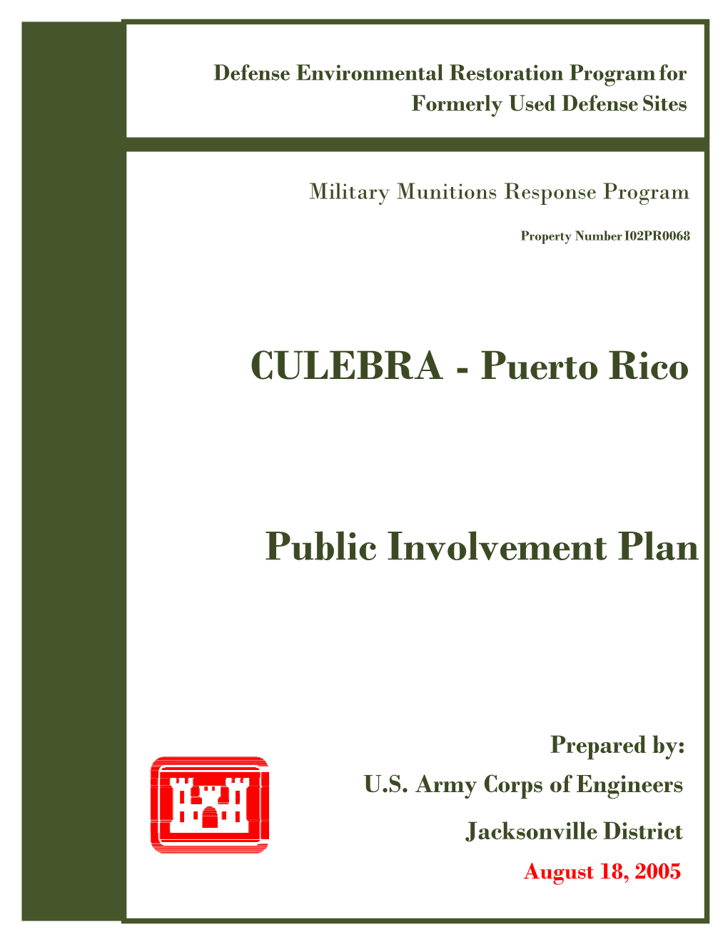 Public Involvement Plan