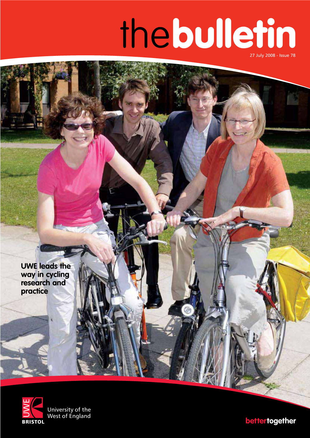 UWE Leads the Way in Cycling Research and Practice NEWS