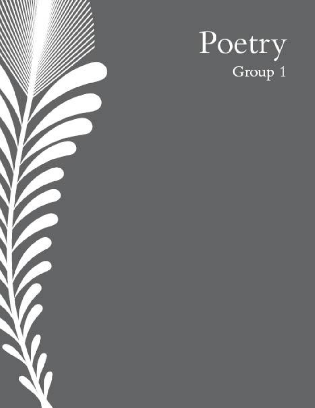 Poetry Group
