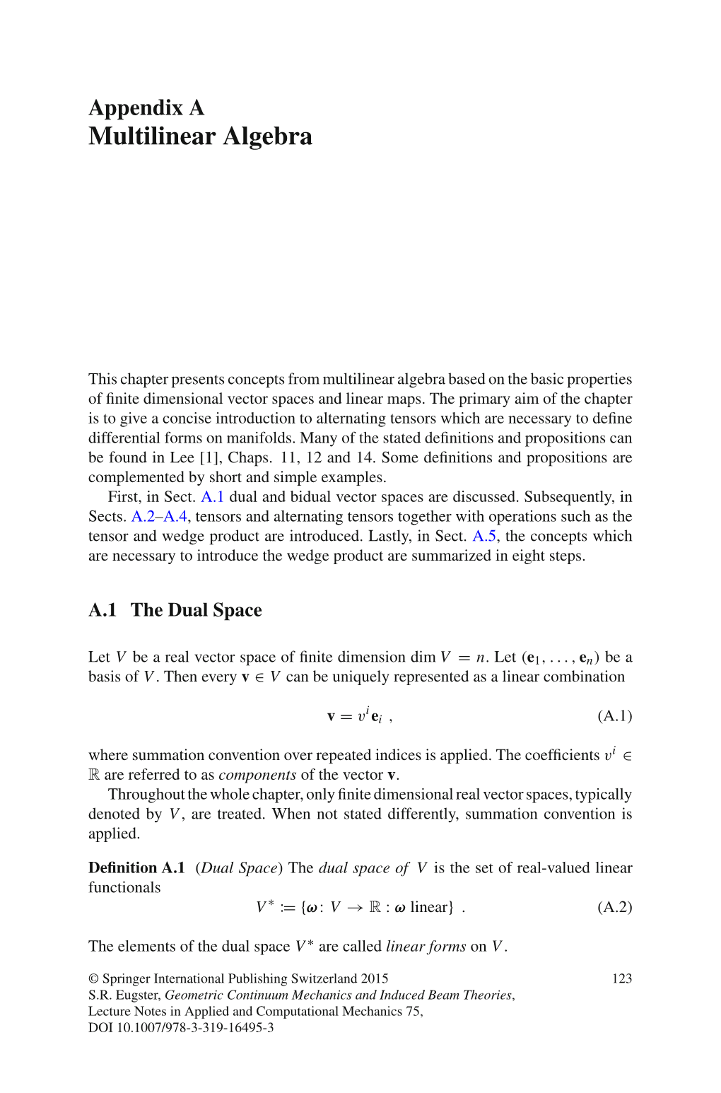 Multilinear Algebra