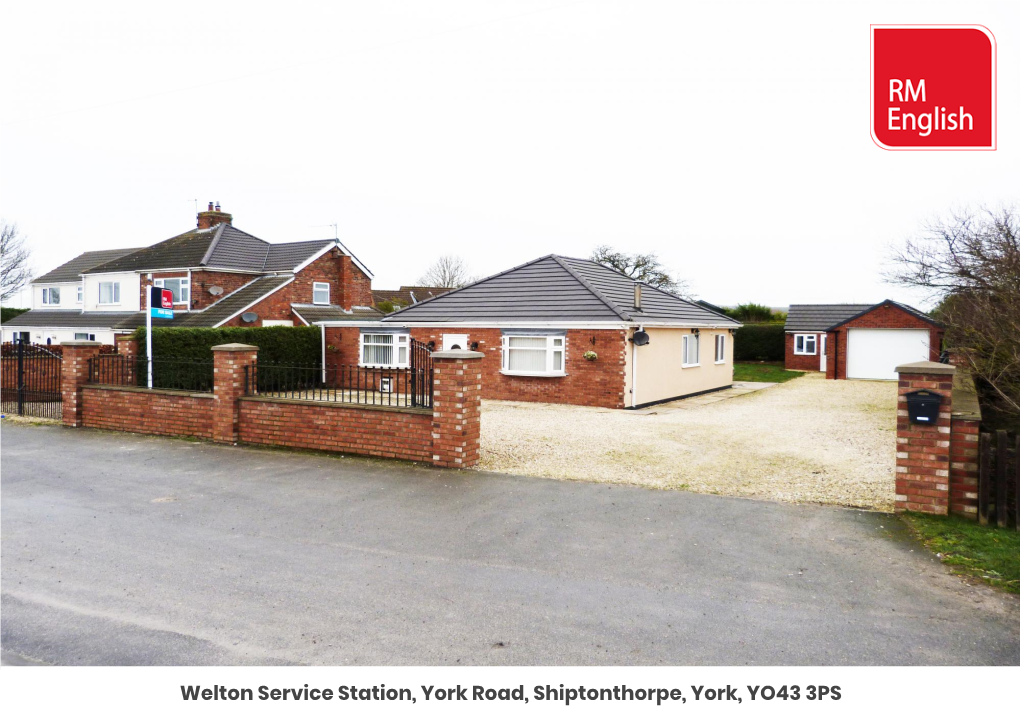 Welton Service Station, York Road, Shiptonthorpe, York, YO43